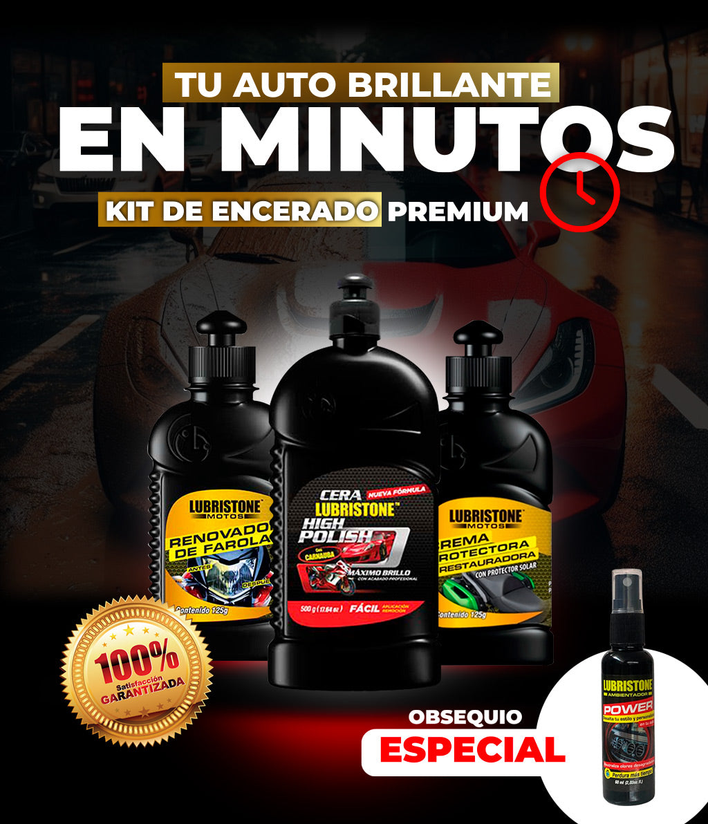 KIT DE ENCERADO PREMIUM